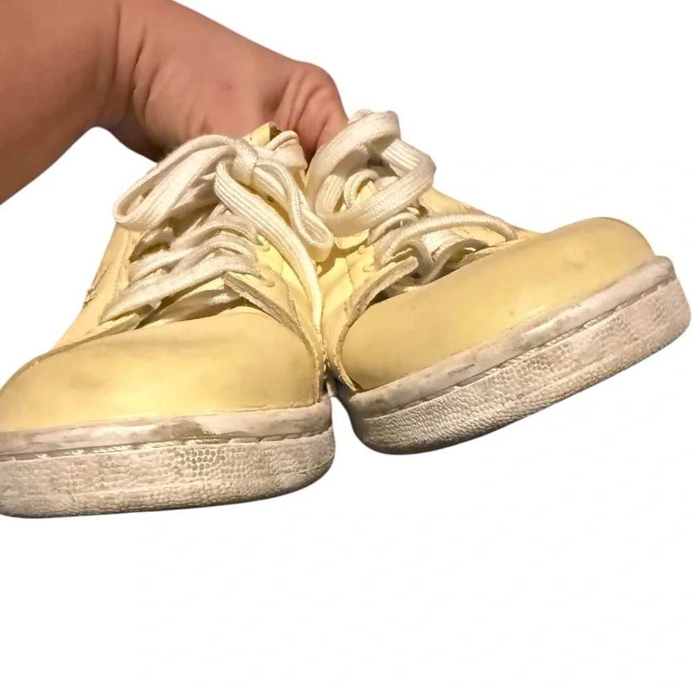 Adidas‎ Stan Smith Originals Men's Shoes Cloud White Easy Yellow sneaker sz 8